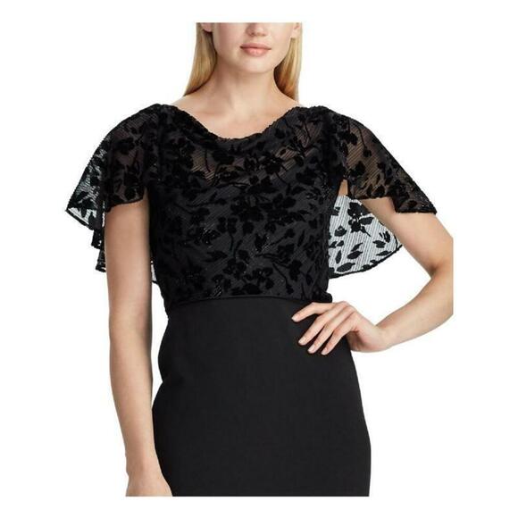 Lauren Ralph Lauren Dresses & Skirts - NEW! Lauren Ralph Lauren Women's 4 Floral Cap Sleeve Jewel Neck Dress NWT $195
